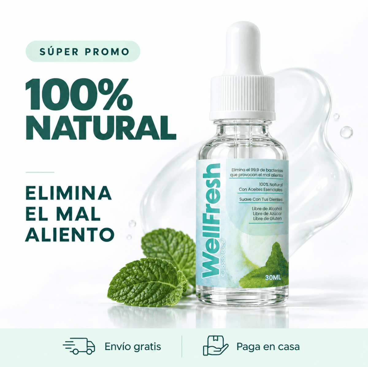 WELLFRESH | Combate el mal aliento en segundos