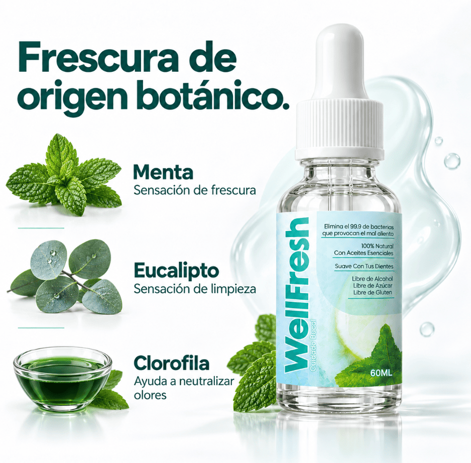 WELLFRESH | Combate el mal aliento en segundos