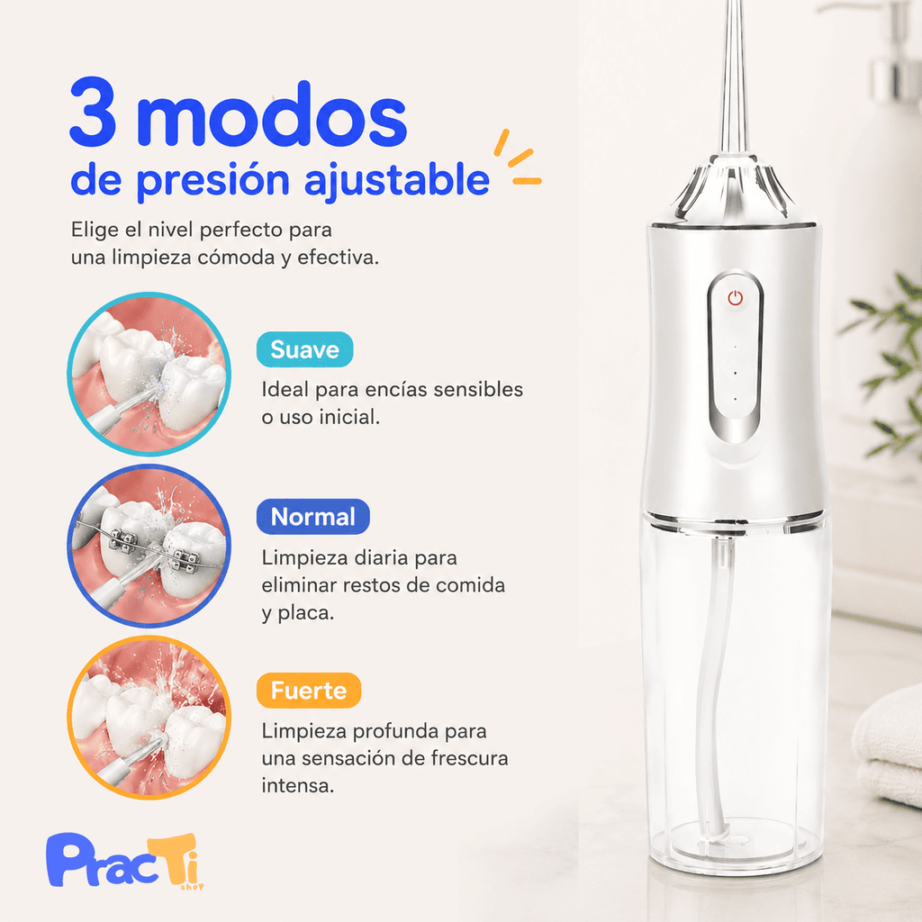 Irrigador Dental: Limpiador Dientes Eléctrico