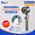 Regadera Masajeadora con Filtro