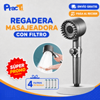 Regadera Masajeadora con Filtro