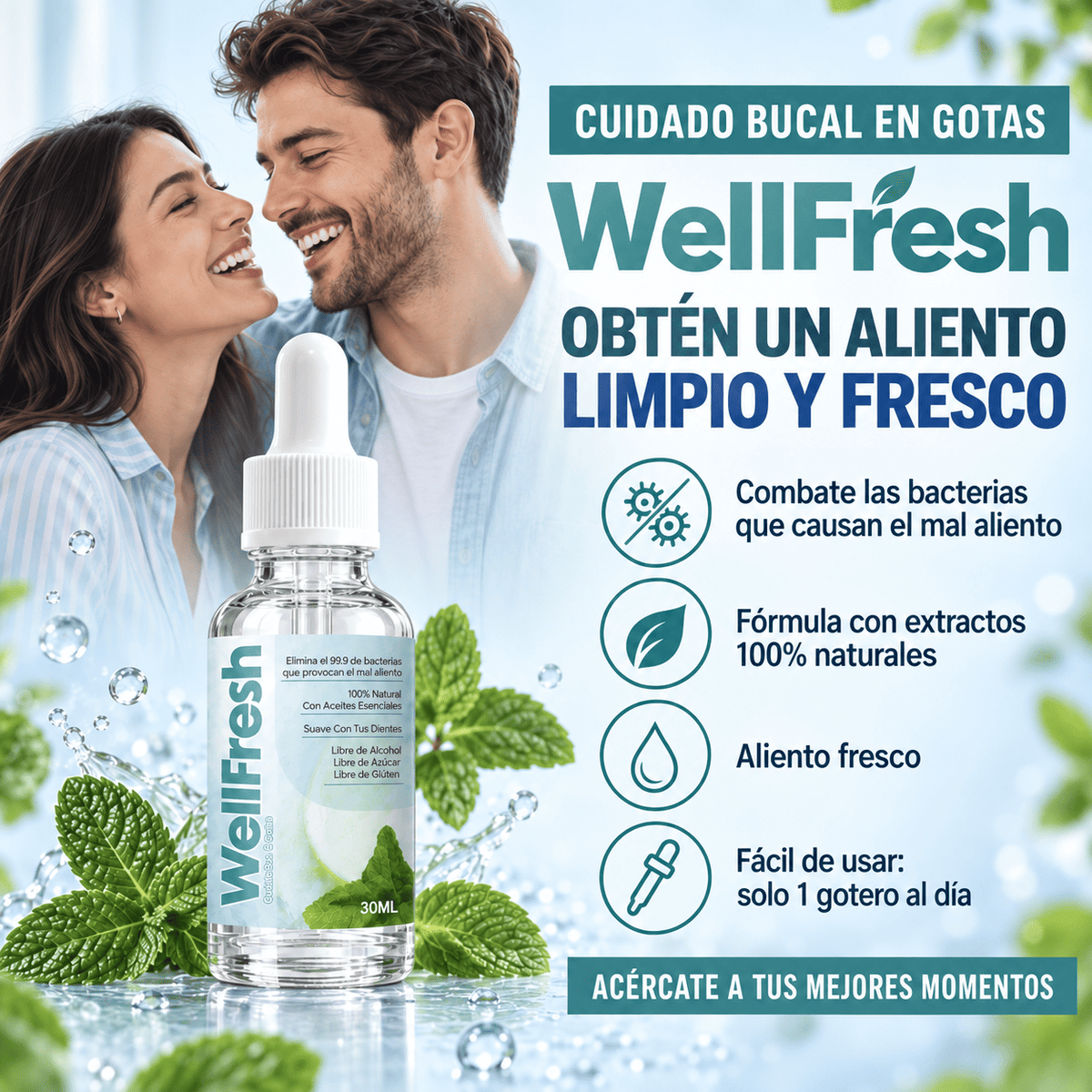 WELLFRESH | Combate el mal aliento en segundos